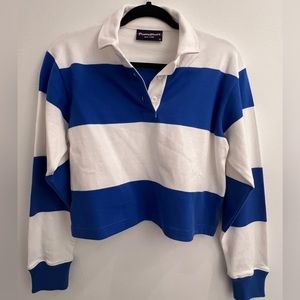 Rowing Blazers Cropped Rugby- size M